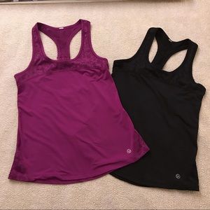 Two American Eagle AEO Racerback Tank Tops XS/S